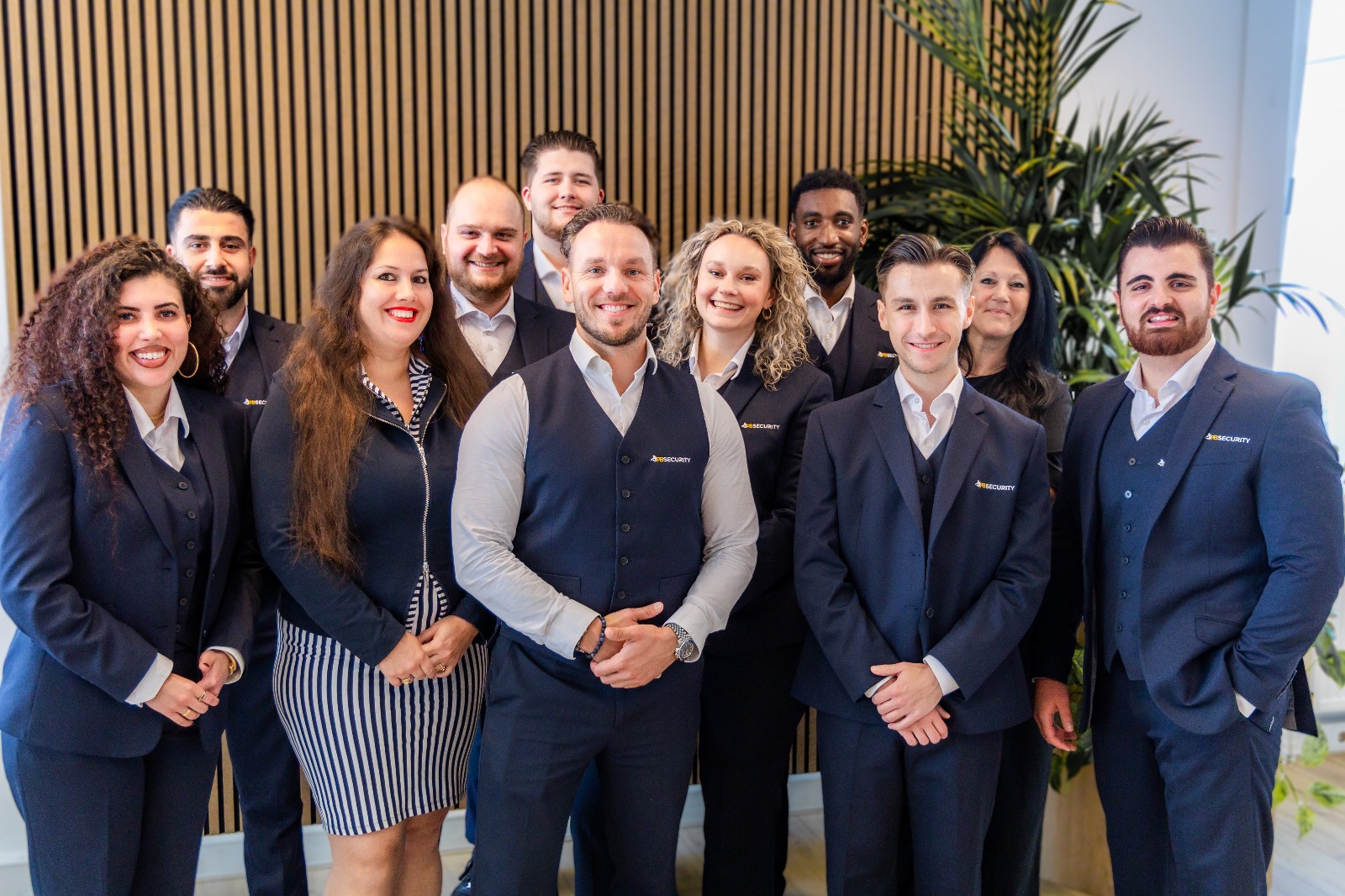Team PB 2025 Team foto kantoorpersoneel PB Security